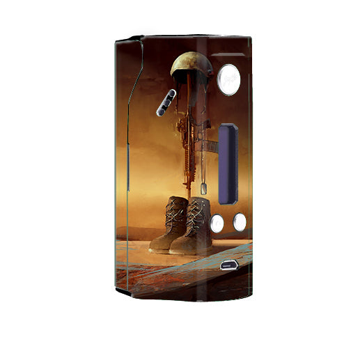  Never Forgotten Military Boots Rifle Wismec Reuleaux RX200  Skin