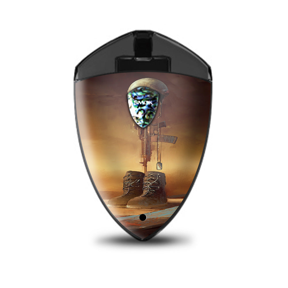  Never Forgotten Military Boots Rifle Smok Rolo Badge Skin