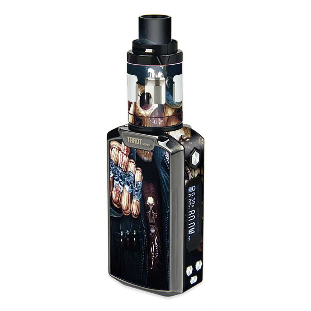  Middle Finger Skeleton Vaporesso  Tarot Nano Skin