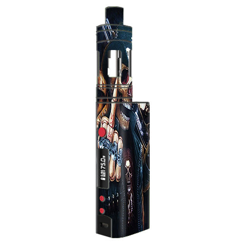  Middle Finger Skeleton Kangertech Topbox mini Skin