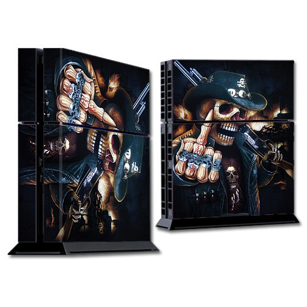  Middle Finger Skeleton Sony Playstation PS4 Skin