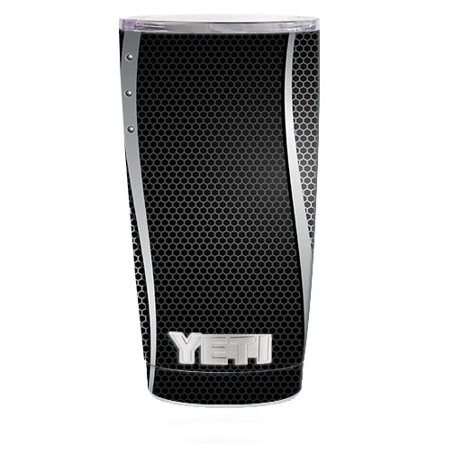  Metal Metallic Screen Pattern Yeti 20oz Rambler Tumbler Skin