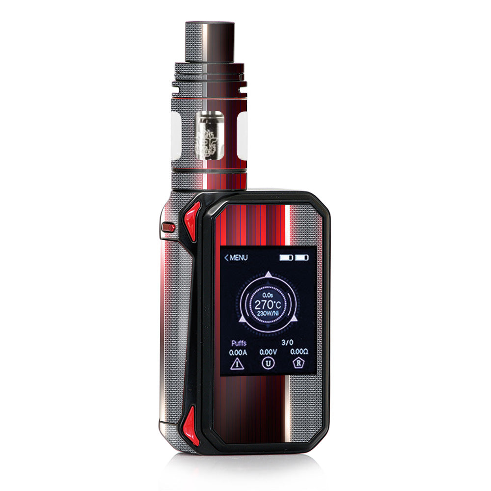  Red Metal Pattern Screen Smok G-priv 2 Skin