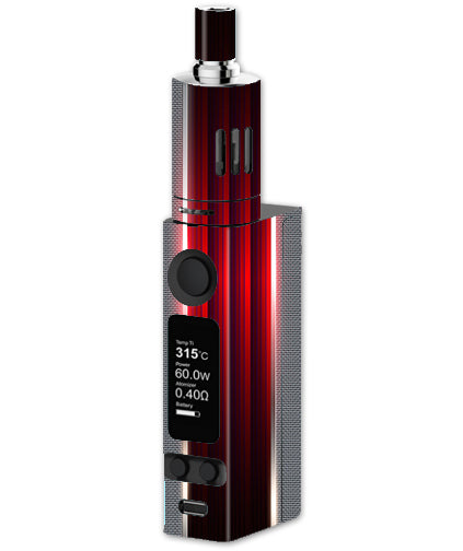  Red Metal Pattern Screen Joyetech Evic VTC Mini Skin