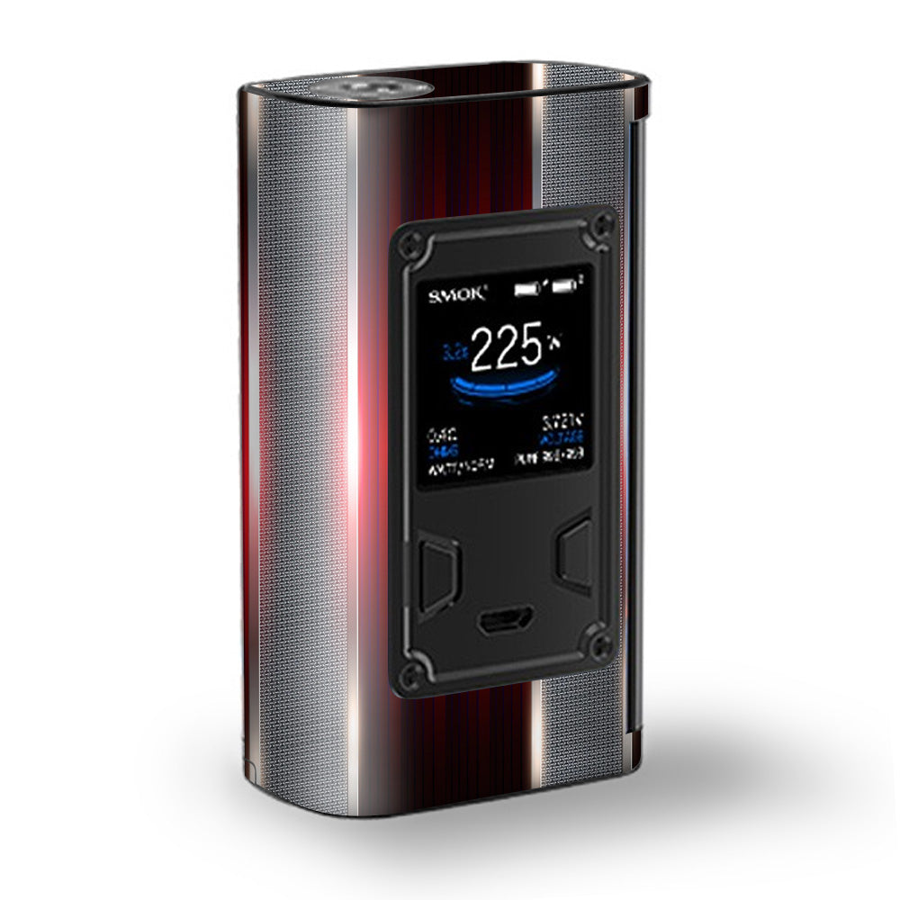  Red Metal Pattern Screen Majesty Smok Skin