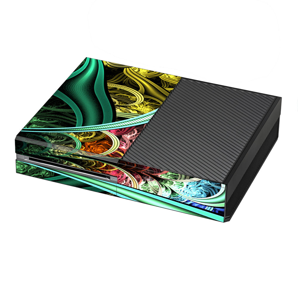  Bio Mechanical Metal Color Pattern Microsoft Xbox One Skin