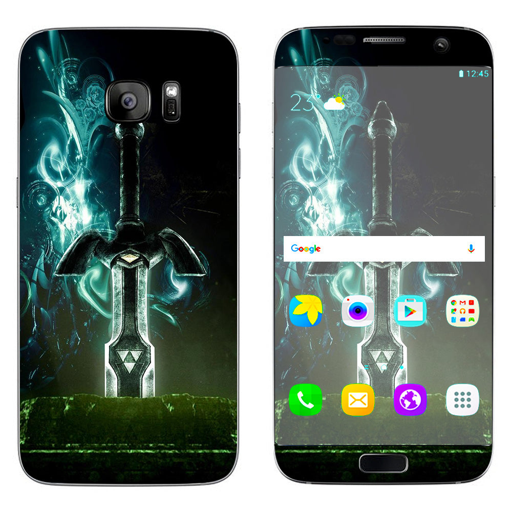  Master Sword Design Samsung Galaxy S7 Edge Skin