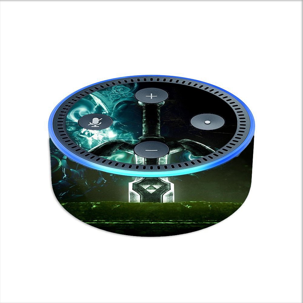  Master Sword Design Amazon Echo Dot 2nd Gen Skin