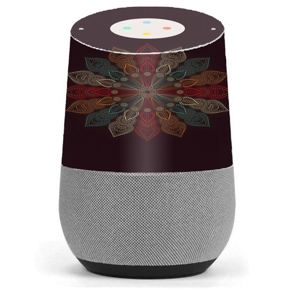  Mandala Flower Pattern Google Home Skin