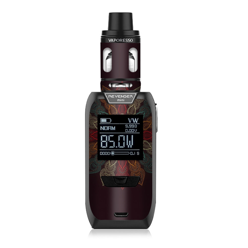  Mandala Flower Pattern Vaporesso Revenger Mini 85w Skin