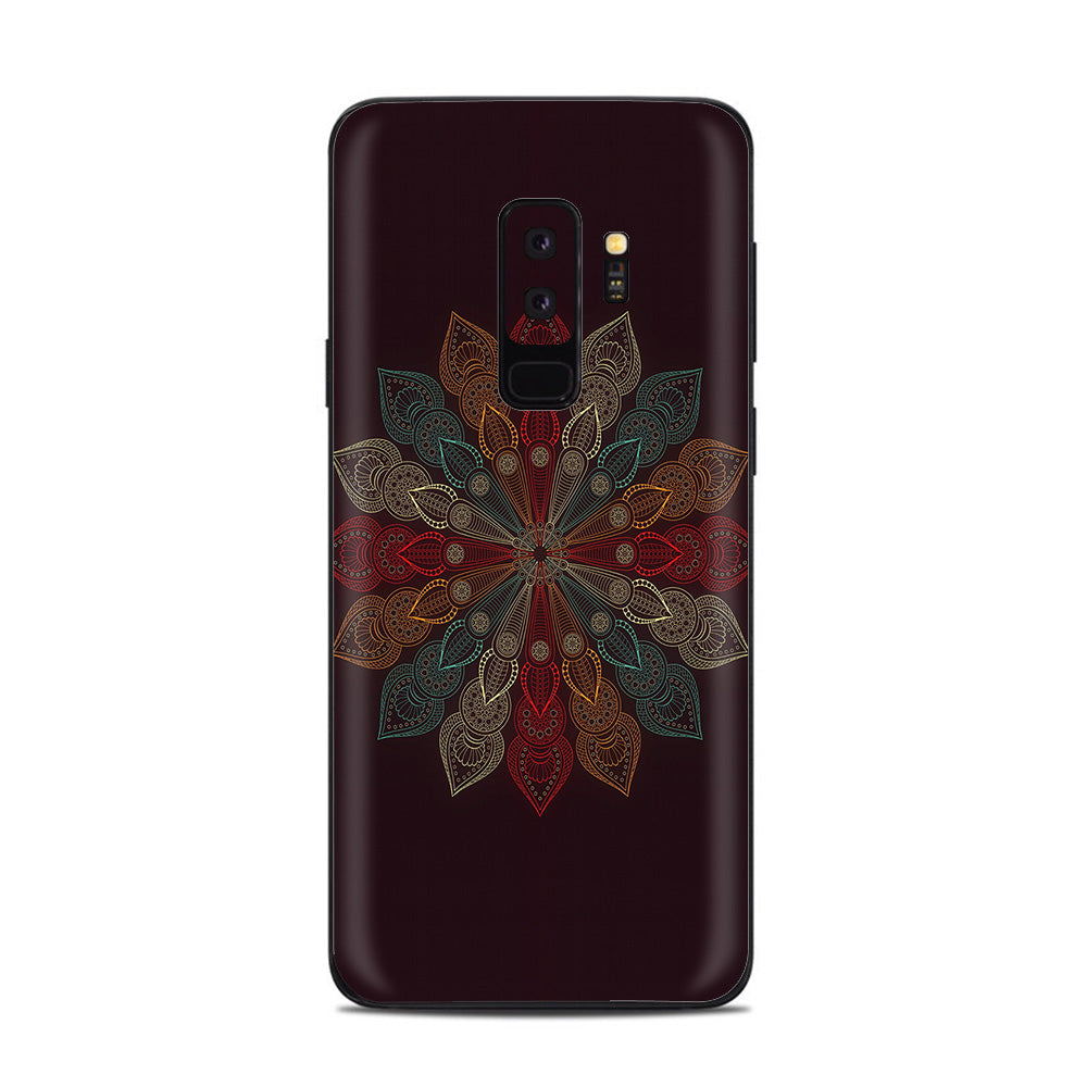  Mandala Flower Pattern Samsung Galaxy S9 Plus Skin