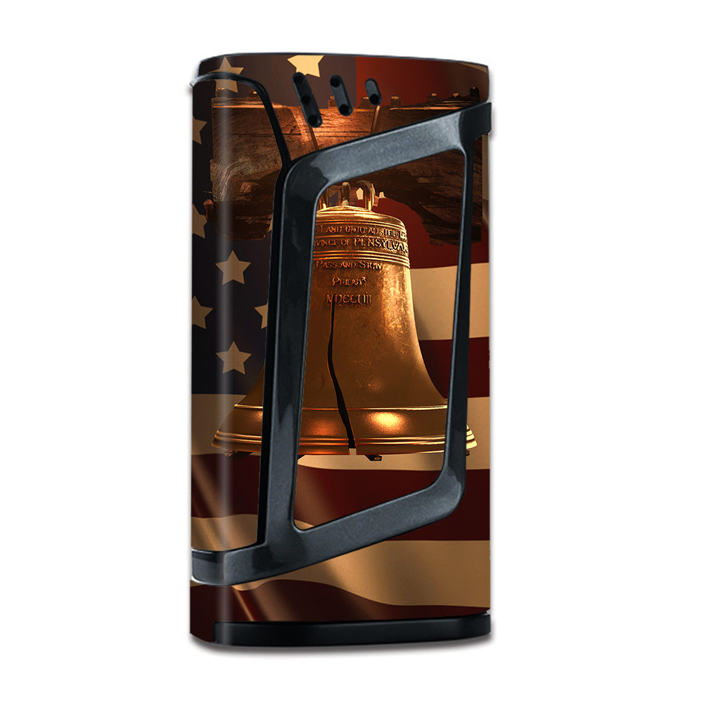  Liberty Bell And Flag Smok Alien 220W Skin