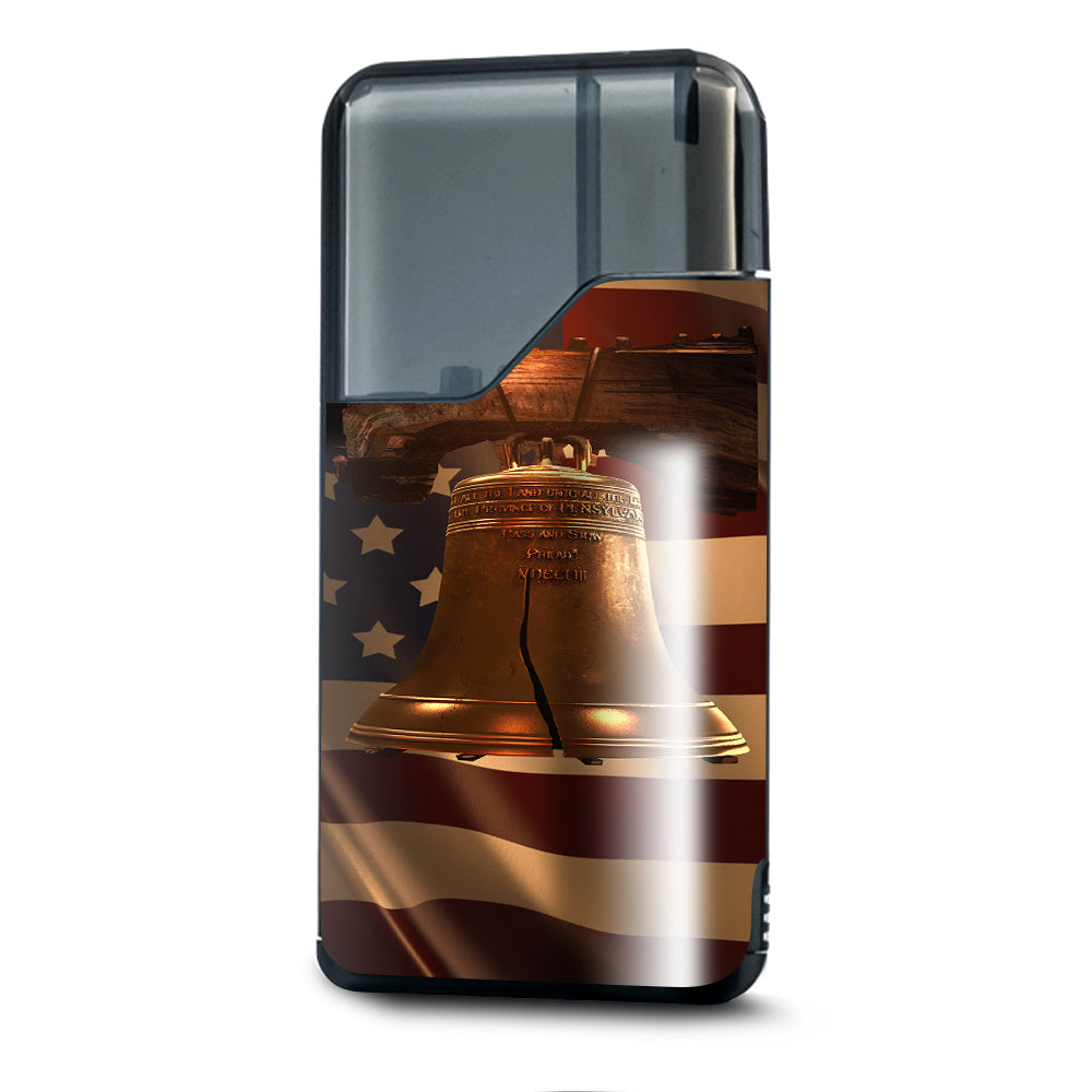  Liberty Bell And Flag Suorin Air Skin