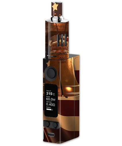  Liberty Bell And Flag Joyetech Evic VTC Mini Skin