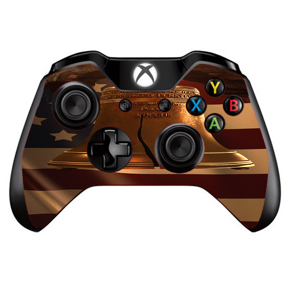  Liberty Bell And Flag Microsoft Xbox One Controller Skin