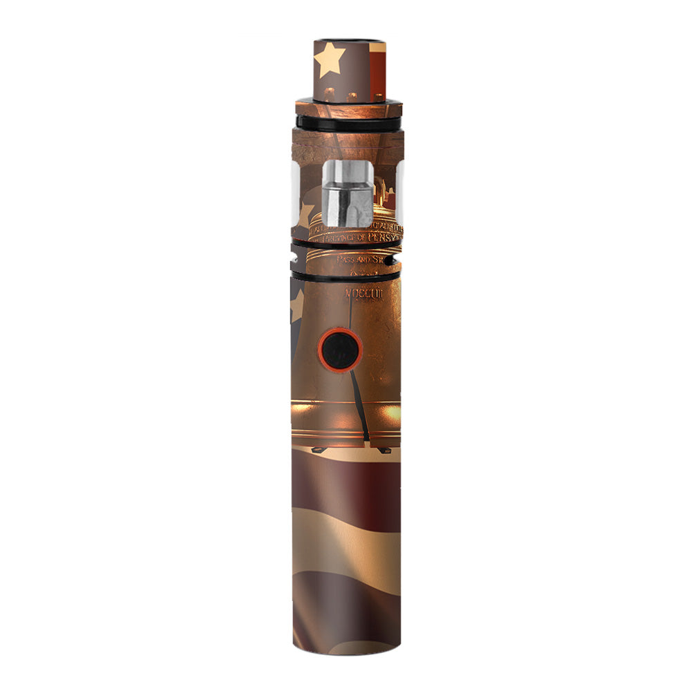 Liberty Bell And Flag Smok Stick V8 Skin