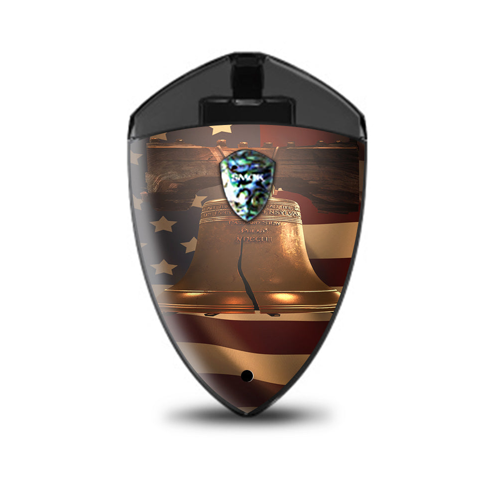  Liberty Bell And Flag Smok Rolo Badge Skin