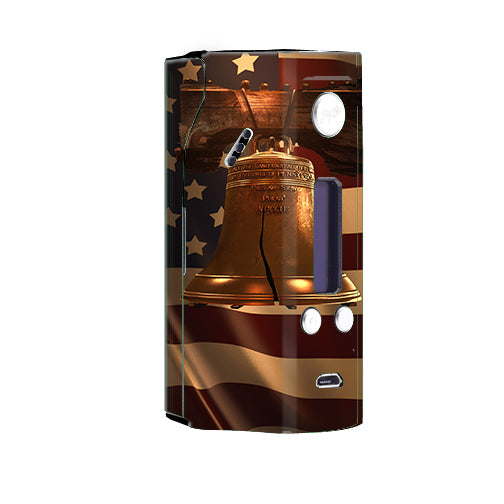  Liberty Bell And Flag Wismec Reuleaux RX200  Skin