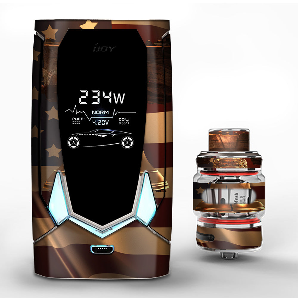  Liberty Bell And Flag iJoy Avenger 270 Skin