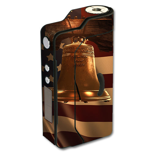  Liberty Bell And Flag Sigelei 150W TC Skin