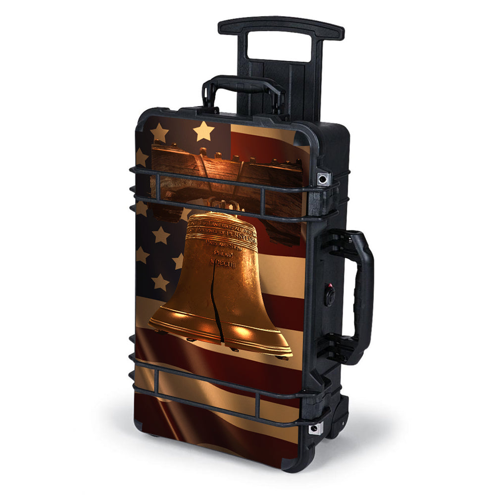  Liberty Bell And Flag Pelican Case 1510 Skin
