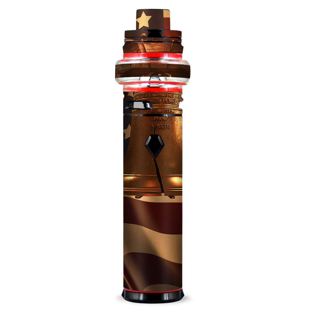  Liberty Bell And Flag Smok stick V9 Max Skin