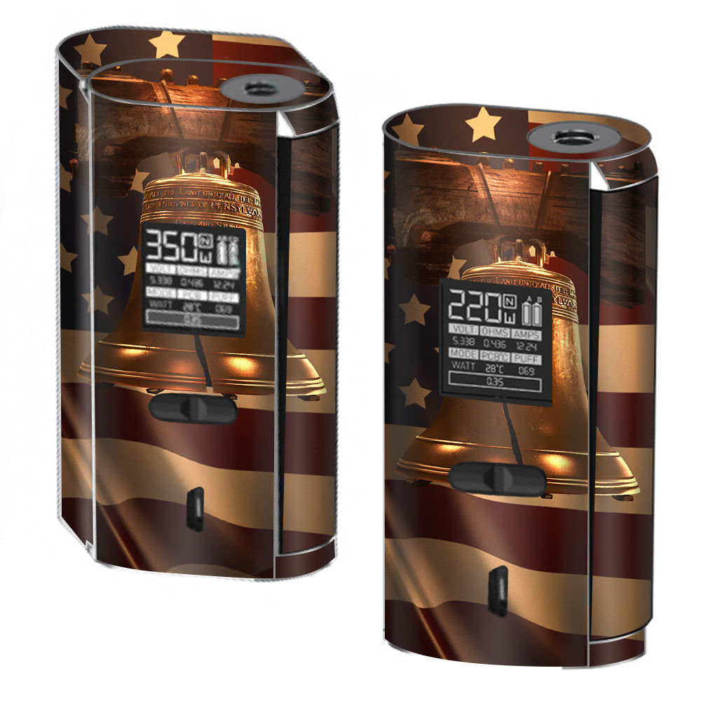  Liberty Bell And Flag Smok GX2/4 350w Skin