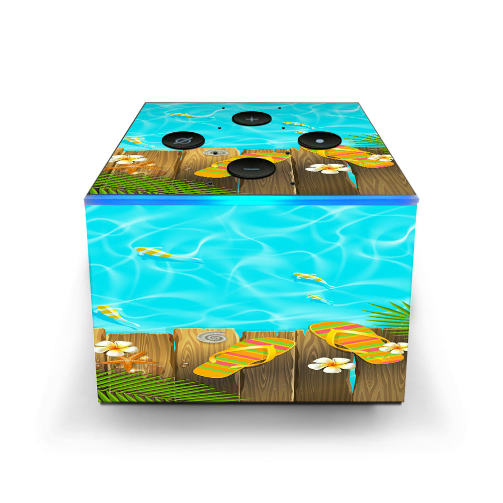  Flip Flops And Fish Summer Amazon Fire TV Cube Skin