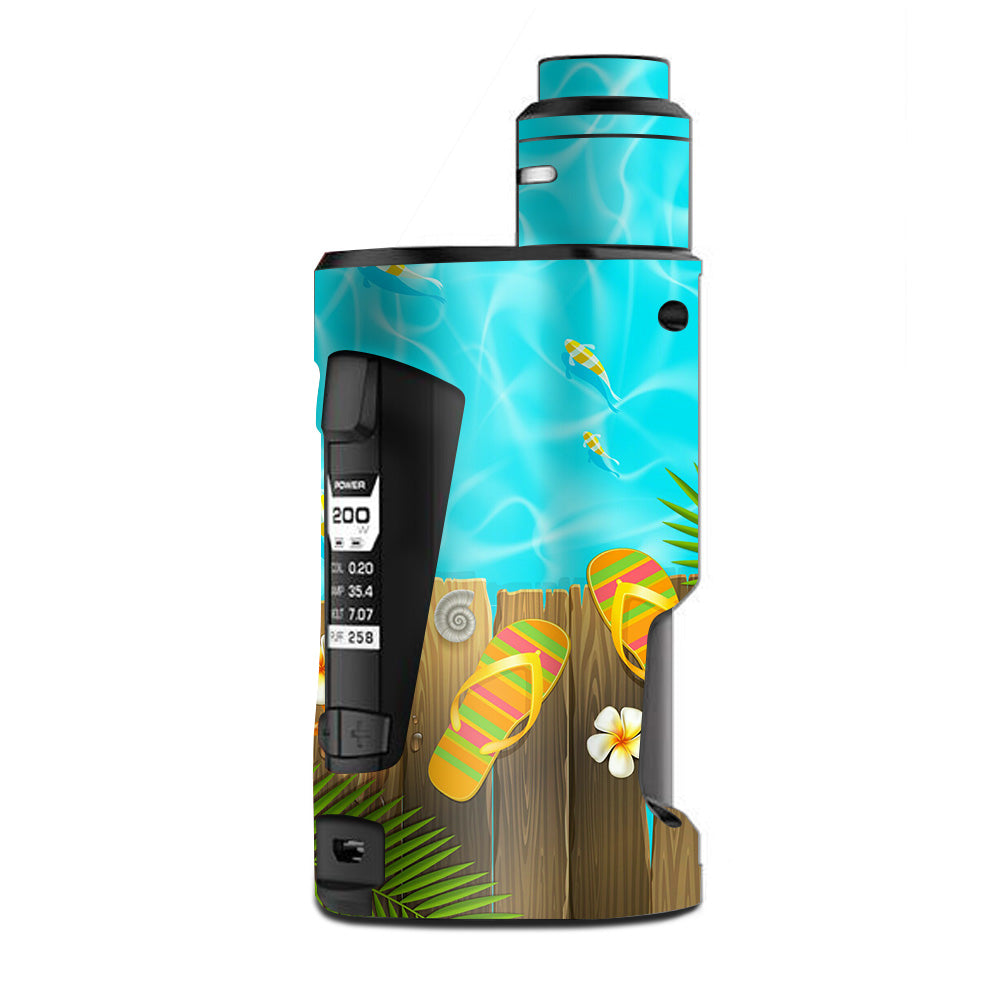  Flip Flops And Fish Summer G Box Squonk Geek Vape Skin