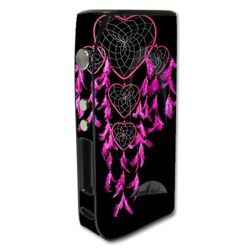  Heart Pink Feather Dream Catcher Pioneer4You iPV5 200w Skin