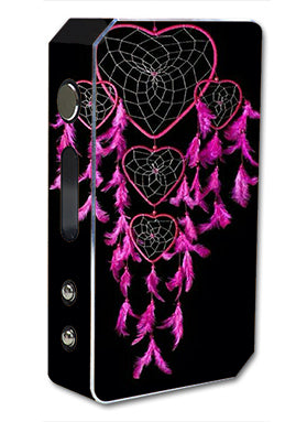  Heart Pink Feather Dream Catcher Pioneer4You ipv3 Li 165W Skin