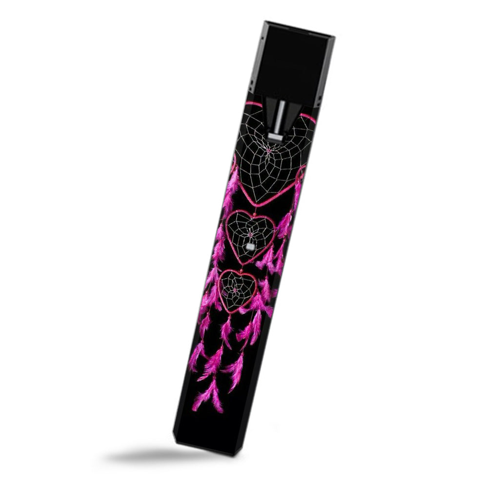  Heart Pink Feather Dream Catcher Smok Fit Ultra Portable Skin