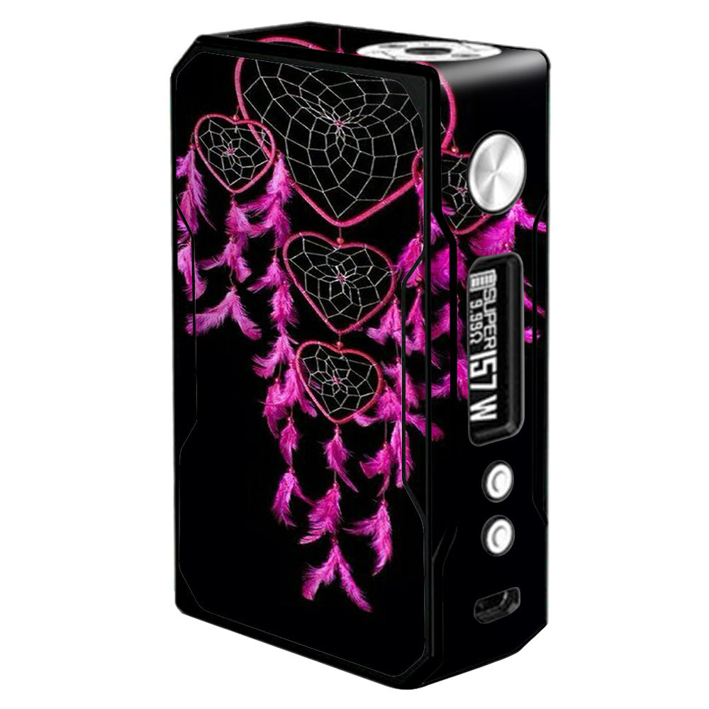  Heart Pink Feather Dream Catcher Voopoo Drag 157w Skin