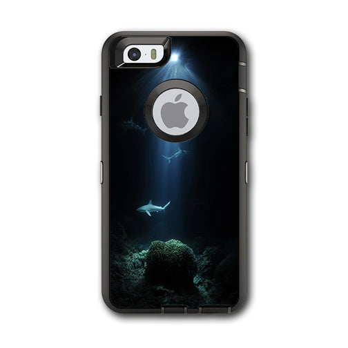  Under The Sea Sharks Otterbox Defender iPhone 6 Skin