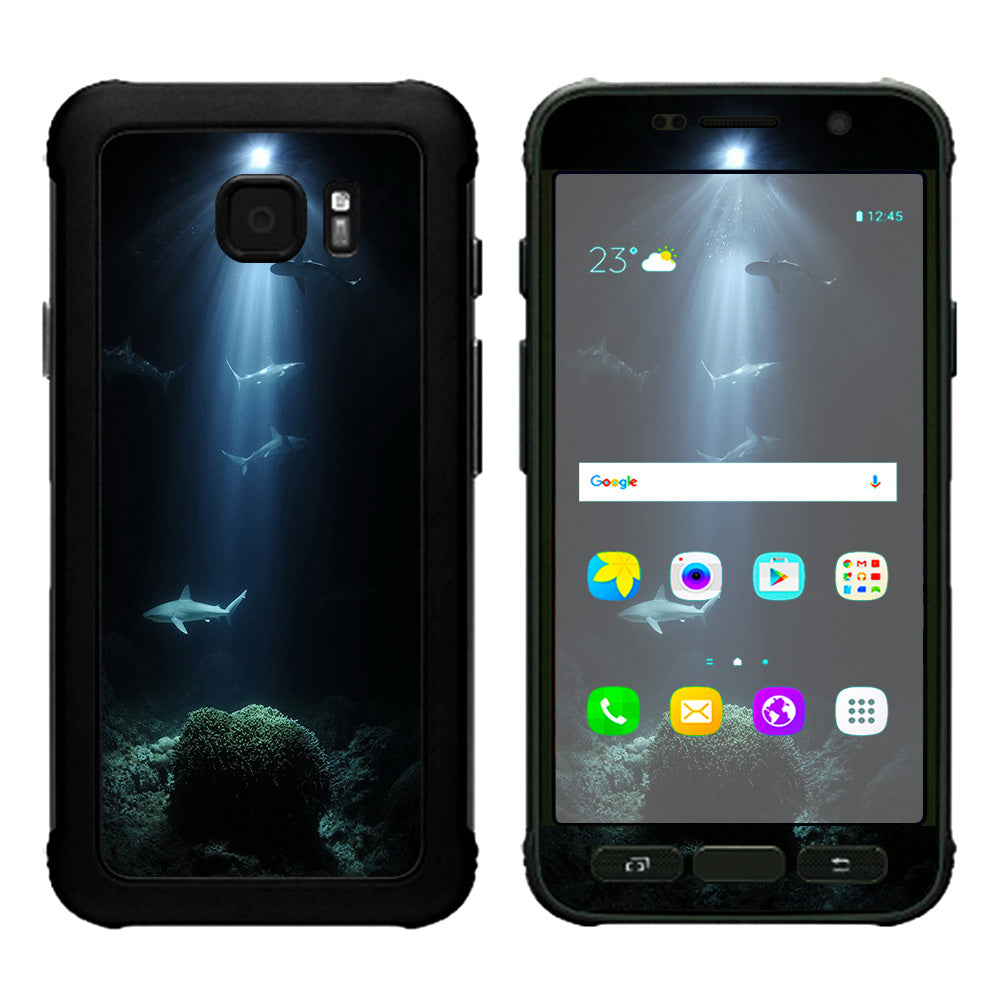  Under The Sea Sharks  Samsung Galaxy S7 Active Skin