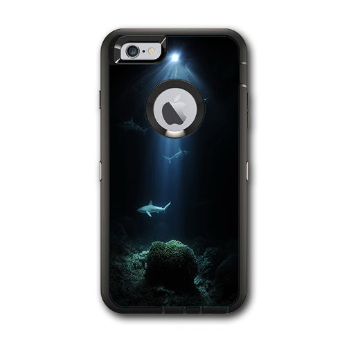  Under The Sea Sharks Otterbox Defender iPhone 6 PLUS Skin