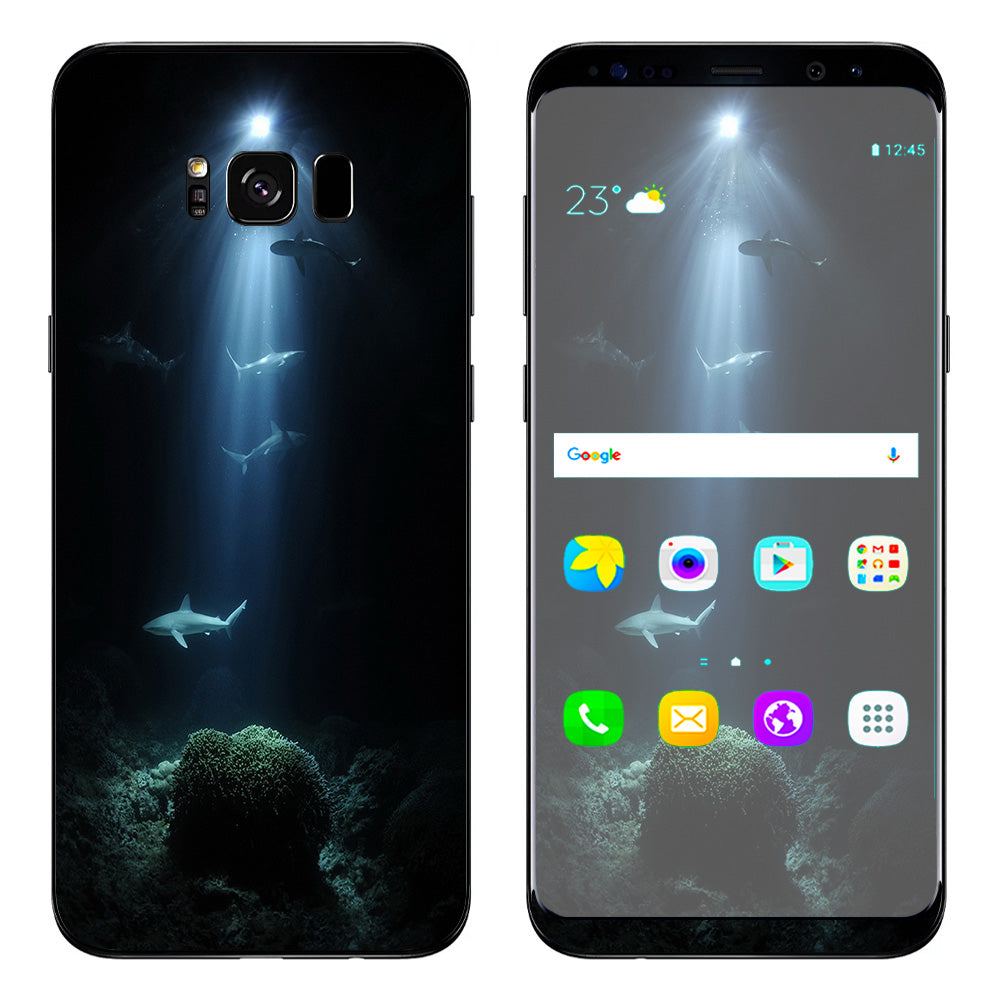  Under The Sea Sharks  Samsung Galaxy S8 Plus Skin