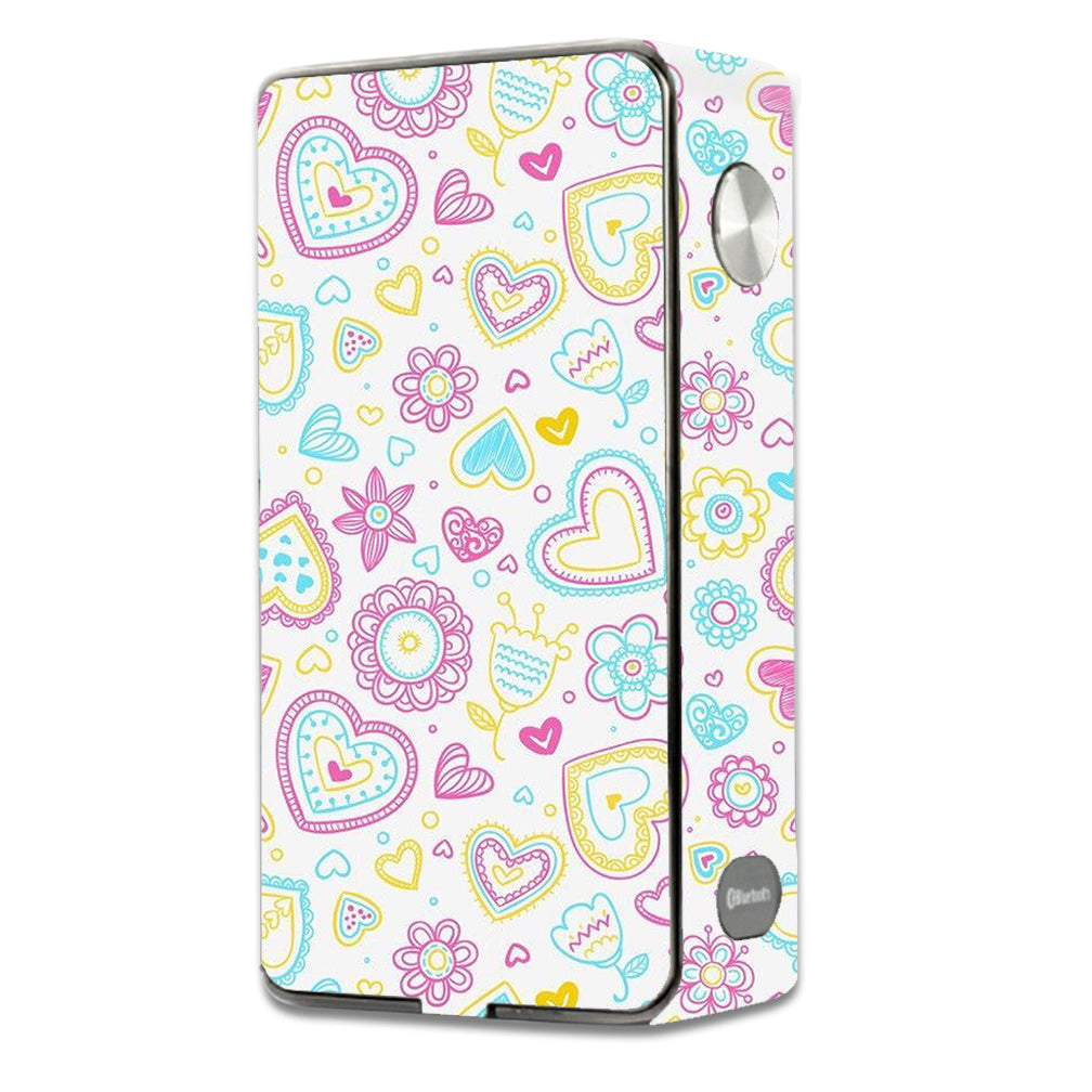  Hearts Doodles Shape Design Laisimo L3 Touch Screen Skin
