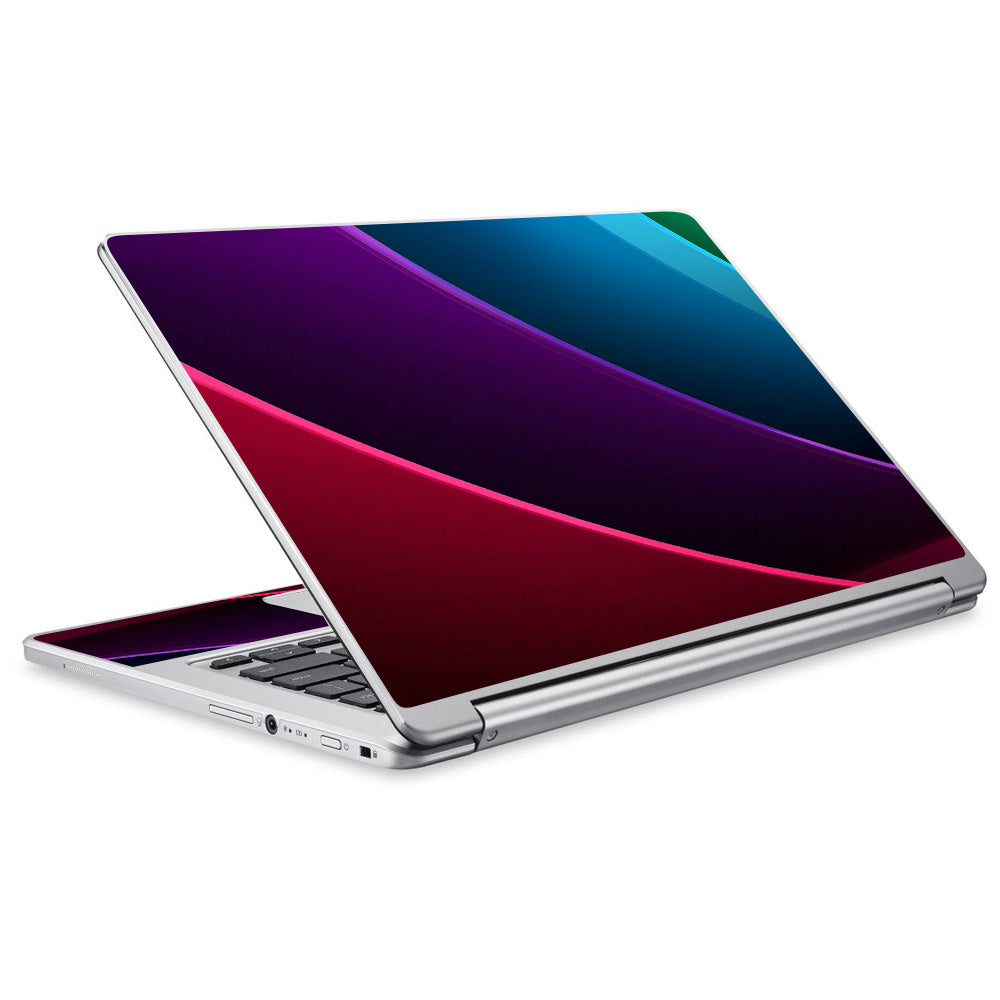  Abstract Colorful Panels Acer Chromebook R13 Skin