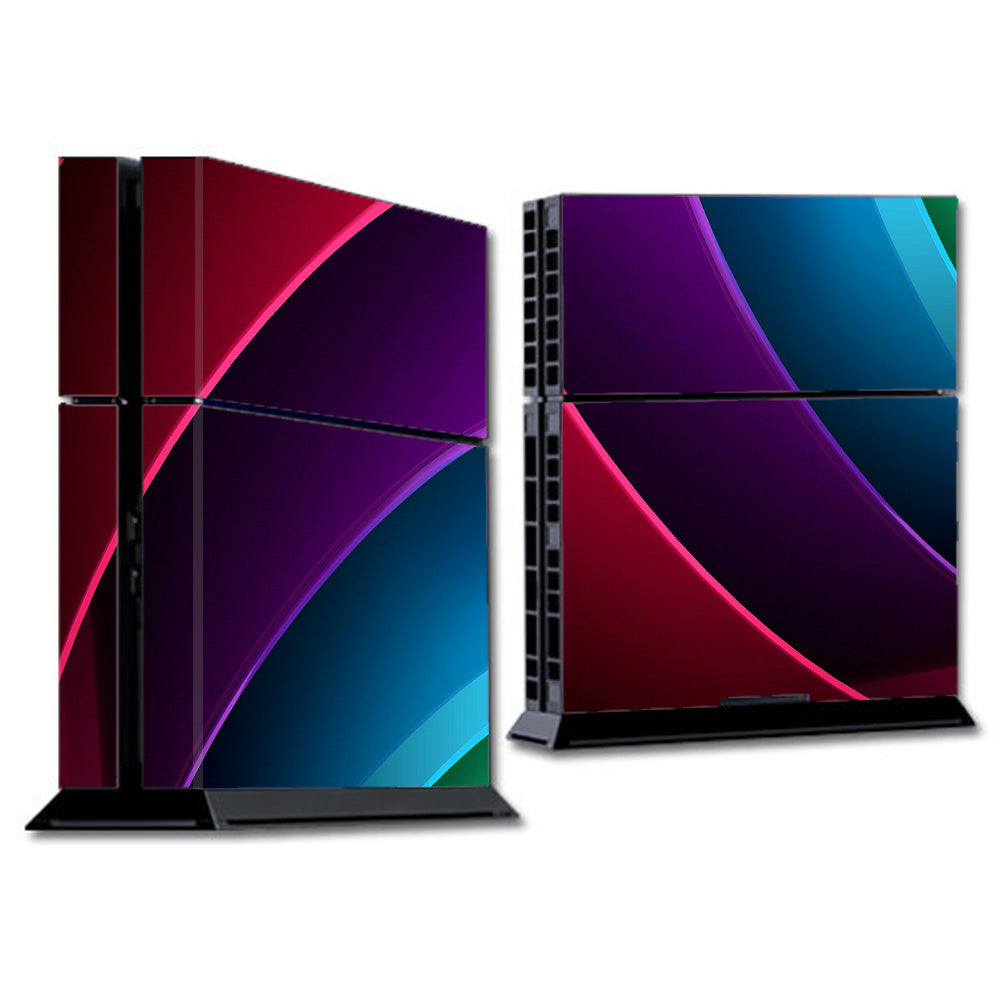  Abstract Colorful Panels Sony Playstation PS4 Skin