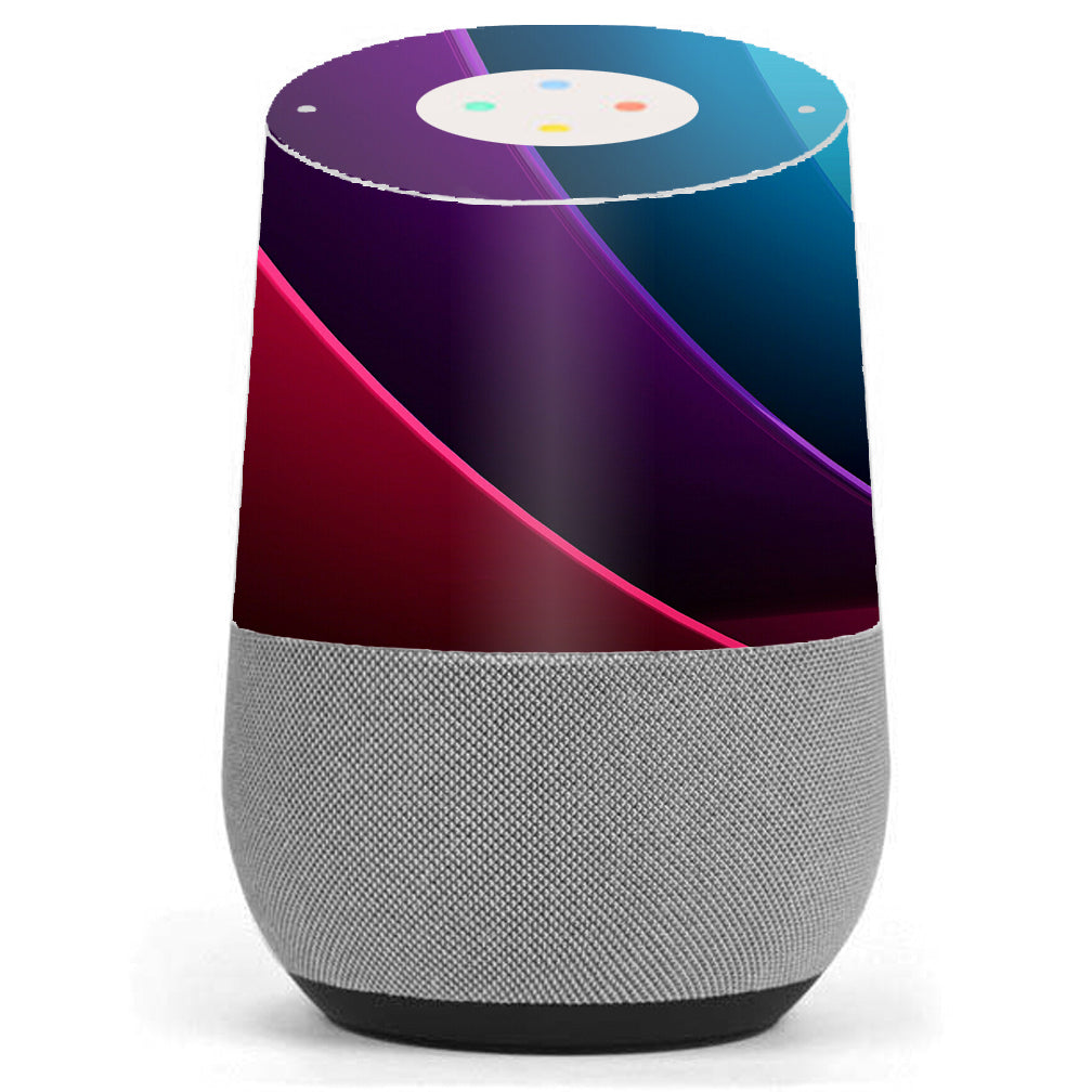  Abstract Colorful Panels Google Home Skin