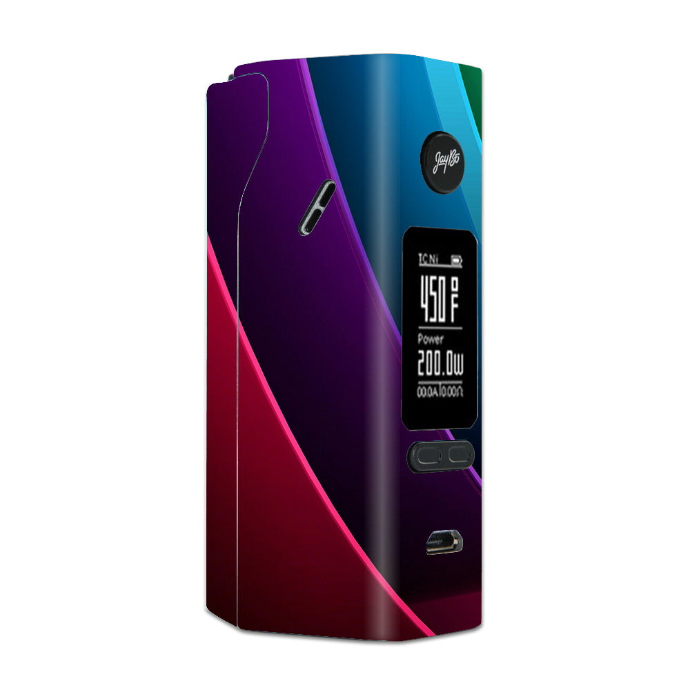  Abstract Colorful Panels Wismec Reuleaux RX 2/3 combo kit Skin