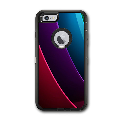  Abstract Colorful Panels Otterbox Defender iPhone 6 PLUS Skin