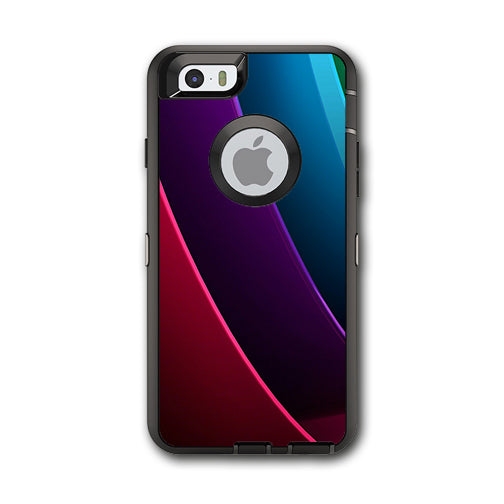  Abstract Colorful Panels Otterbox Defender iPhone 6 Skin