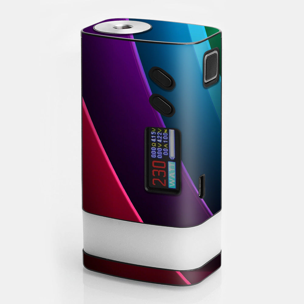  Abstract Colorful Panels Sigelei Fuchai Glo 230w Skin