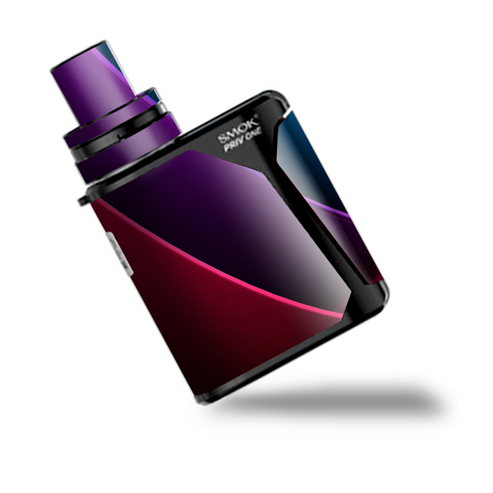  Abstract Colorful Panels Smok Priv One Skin