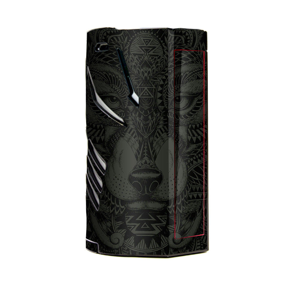  Aztec Lion Wolf Design T-Priv 3 Smok Skin