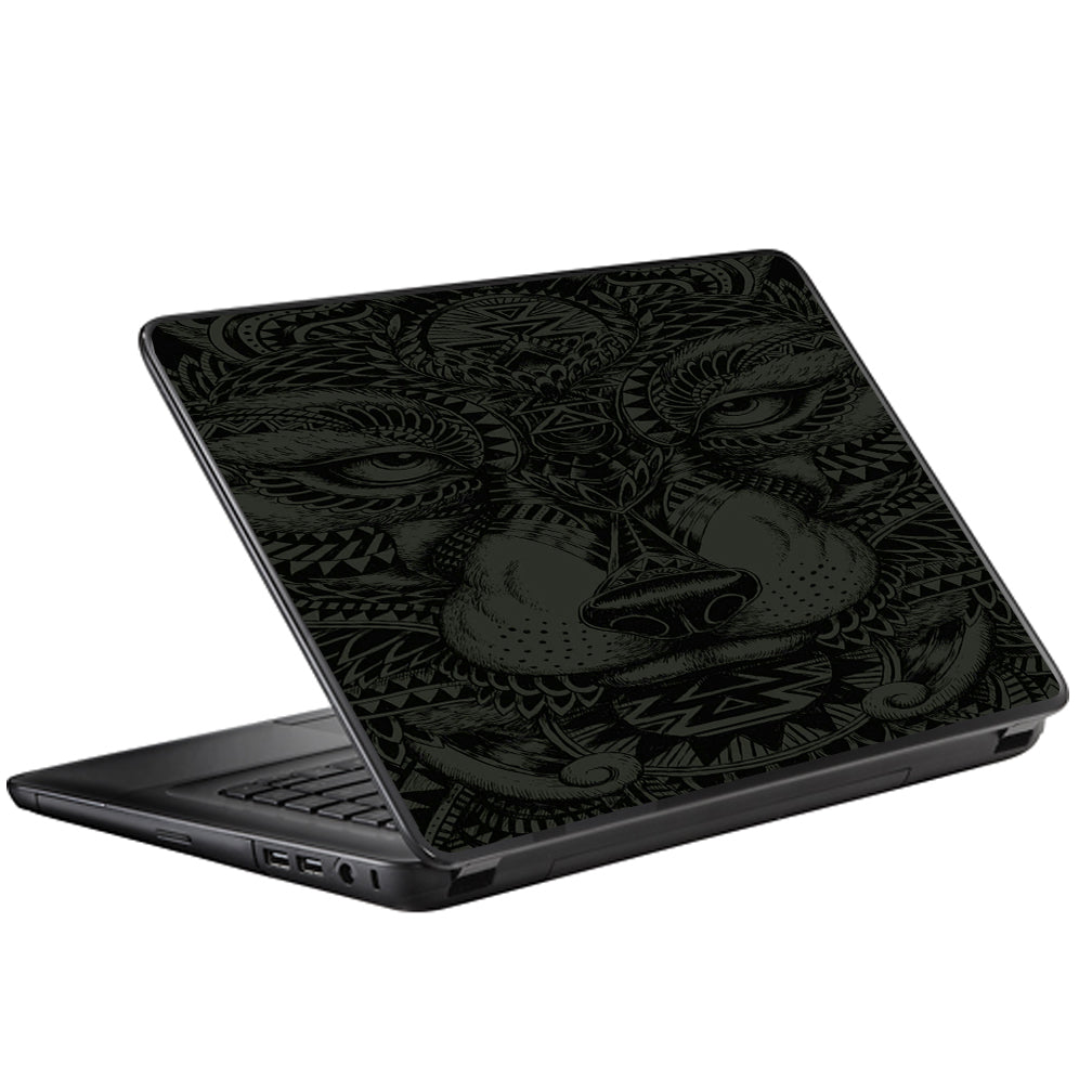  Aztec Lion Wolf Design Universal 13 to 16 inch wide laptop Skin