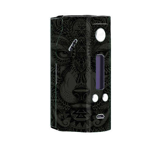  Aztec Lion Wolf Design Wismec Reuleaux RX200  Skin