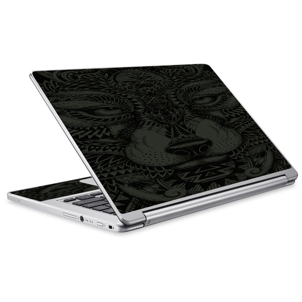  Aztec Lion Wolf Design Acer Chromebook R13 Skin